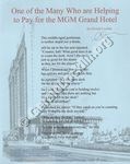 One of the Many Who are Helping to Pay for the MGM Grand Hotel
